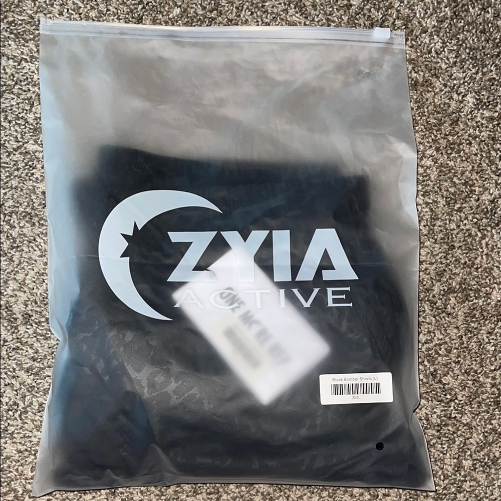 Zyia bomber shorts